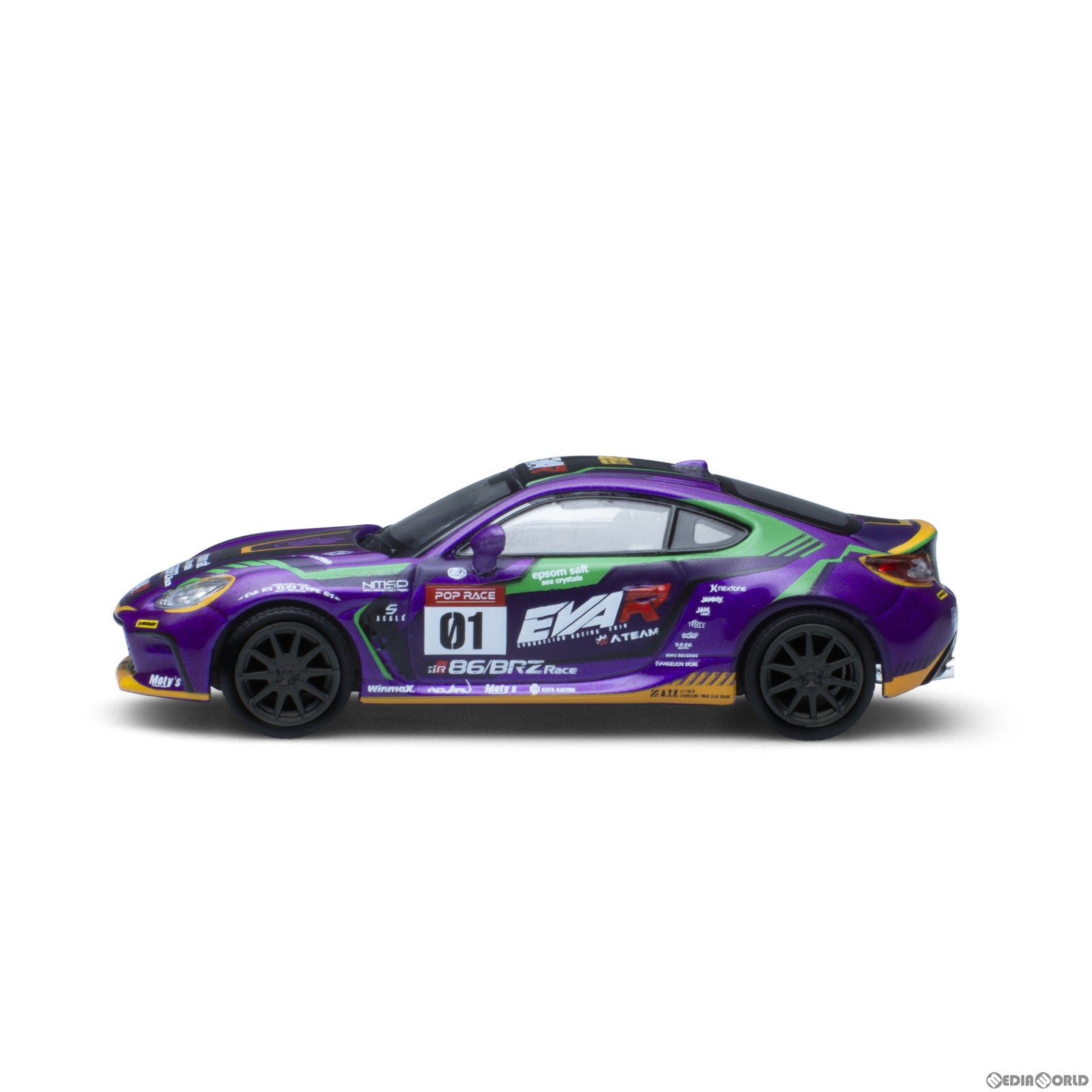 【新品即納】[MDL] 1/64 GR86 EVA 01 EVANGELION RACING(エヴァンゲリオンレーシング) 完成品 ミニカー(PR64-GR86-EVA01) POP RACE(ポップレース) (20230617)