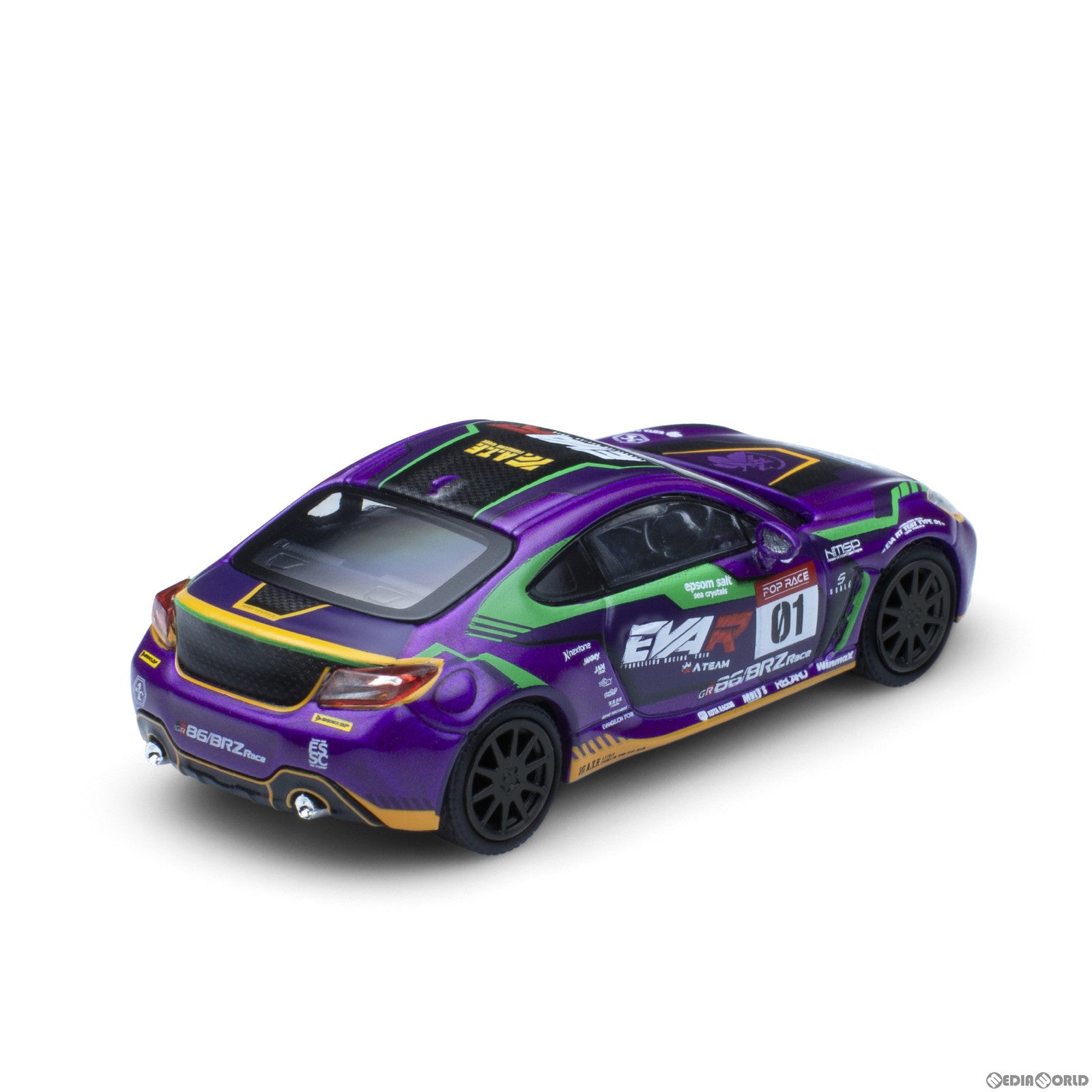【新品即納】[MDL] 1/64 GR86 EVA 01 EVANGELION RACING(エヴァンゲリオンレーシング) 完成品 ミニカー(PR64-GR86-EVA01) POP RACE(ポップレース) (20230617)