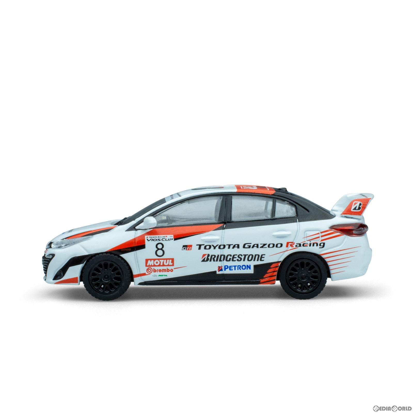 【新品即納】[MDL] 1/64 TOYOTA GR VIOS CUP 完成品 ミニカー(PR64-TVIO-21CP) POP RACE(ポップレース) (20230610)