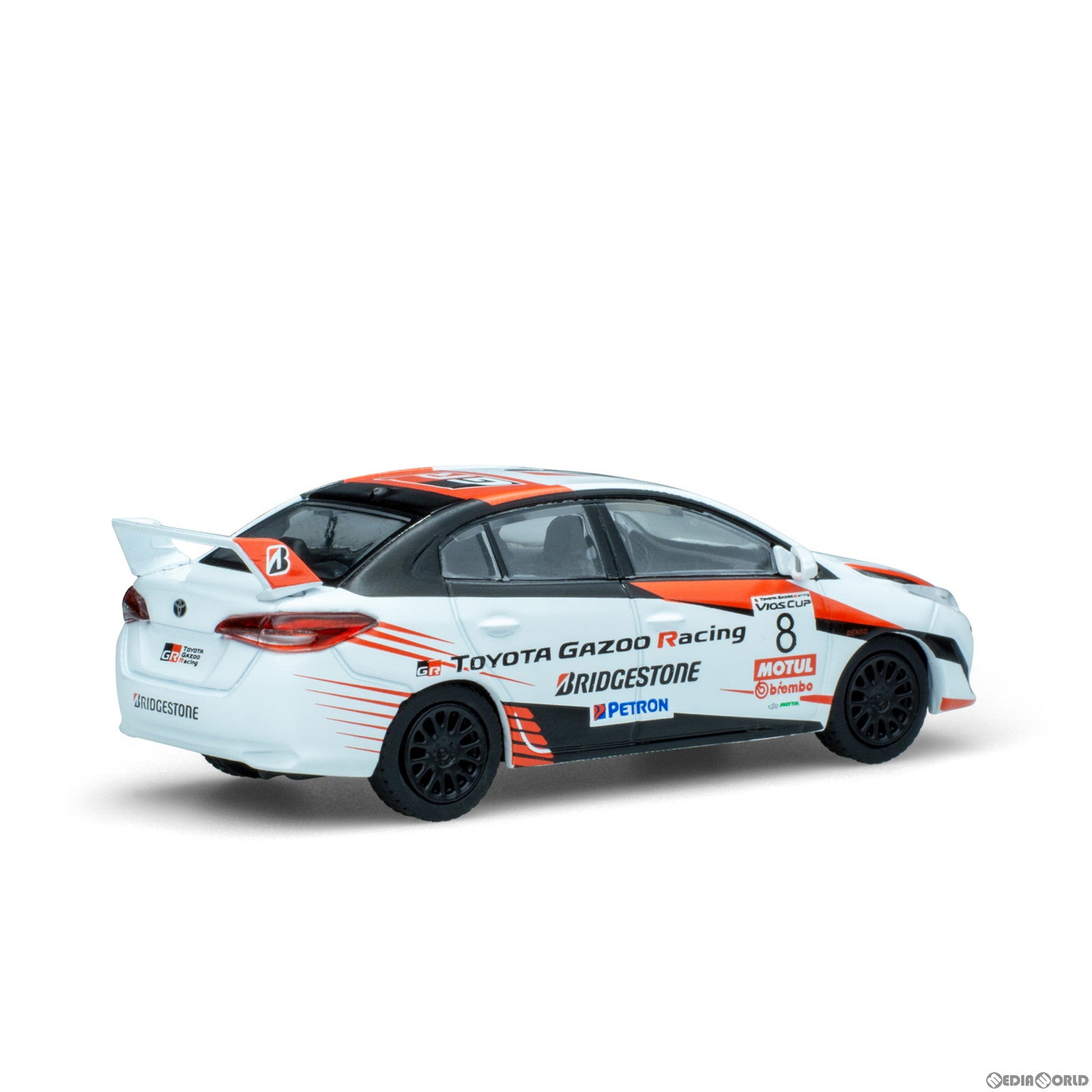 【新品即納】[MDL] 1/64 TOYOTA GR VIOS CUP 完成品 ミニカー(PR64-TVIO-21CP) POP RACE(ポップレース) (20230610)