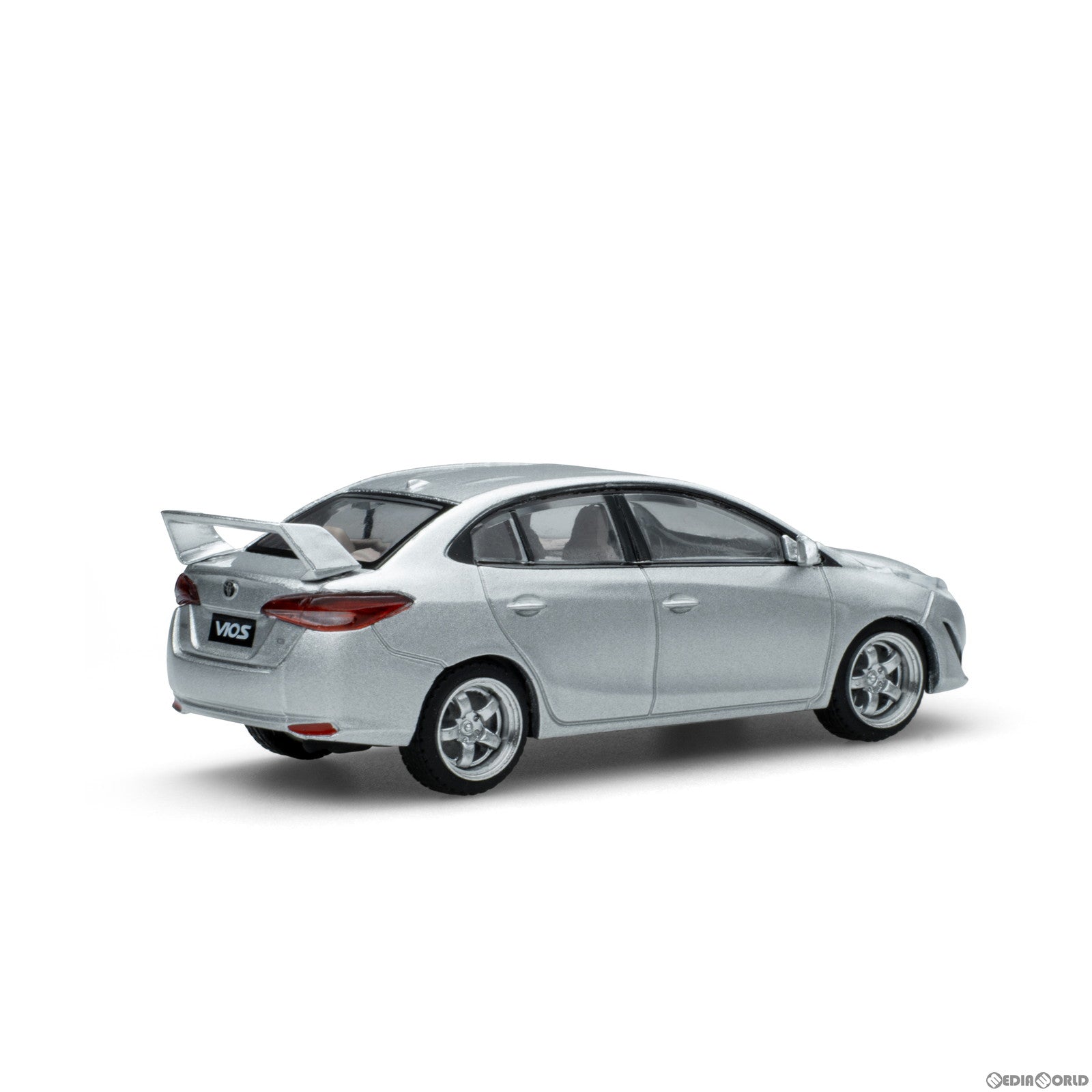 【新品即納】[MDL] 1/64 TOYOTA GR VIOS SILVER 完成品 ミニカー(PR64-TVIO-19SL) POP RACE(ポップレース) (20230610)