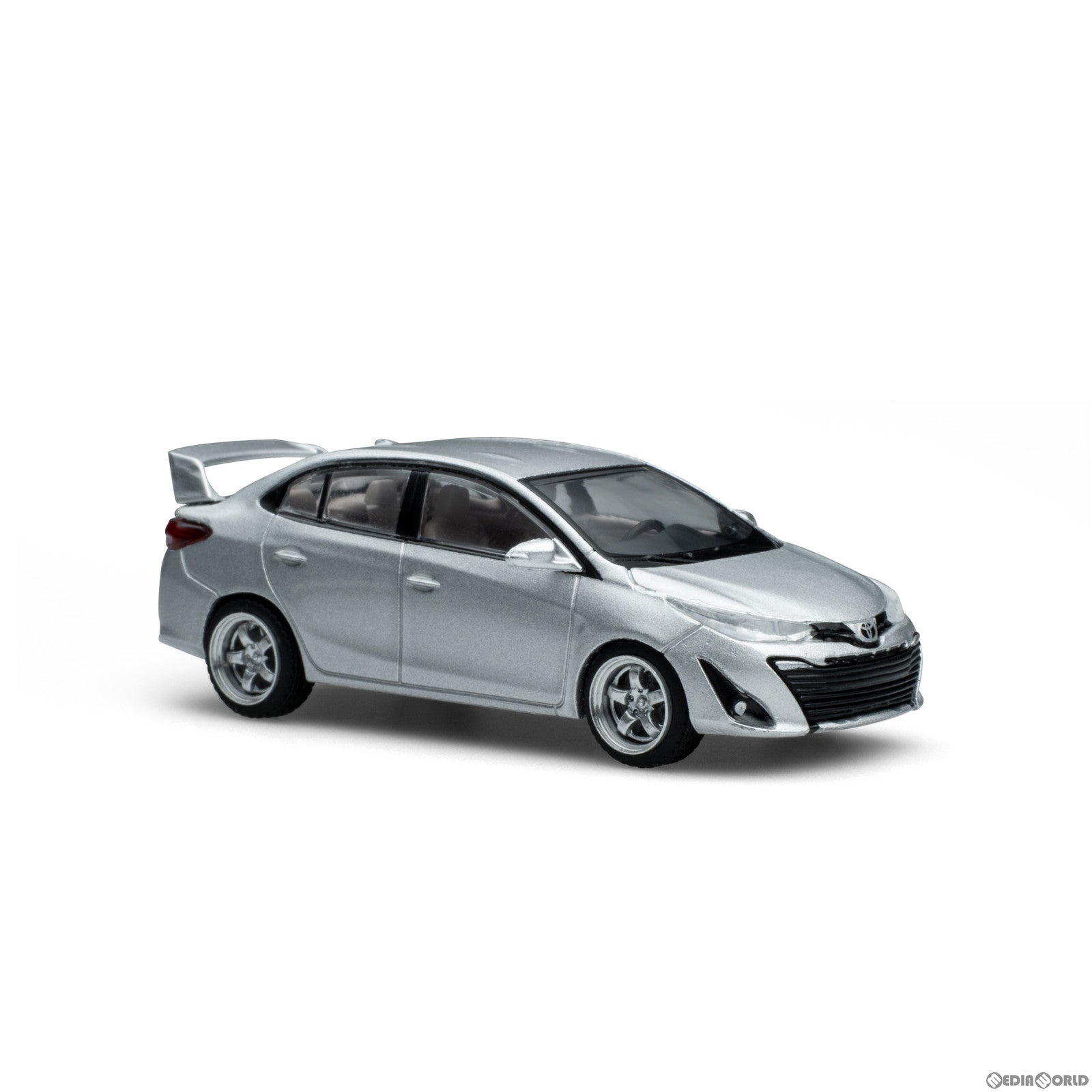 【新品即納】[MDL] 1/64 TOYOTA GR VIOS SILVER 完成品 ミニカー(PR64-TVIO-19SL) POP RACE(ポップレース) (20230610)