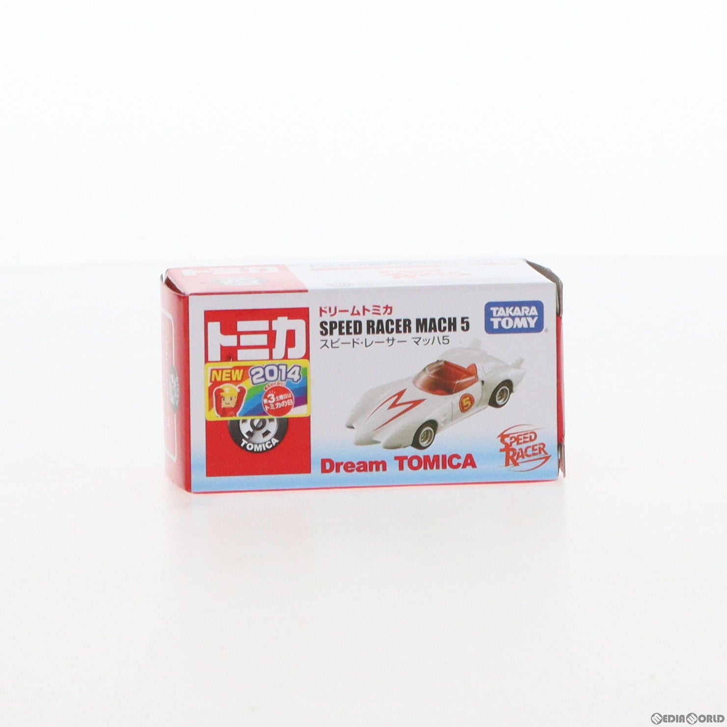 【中古即納】[MDL] ドリームトミカ スピードレーサー マッハ5(ホワイト×レッド) マッハGoGoGo 完成品 ミニカー タカラトミー(20140315)