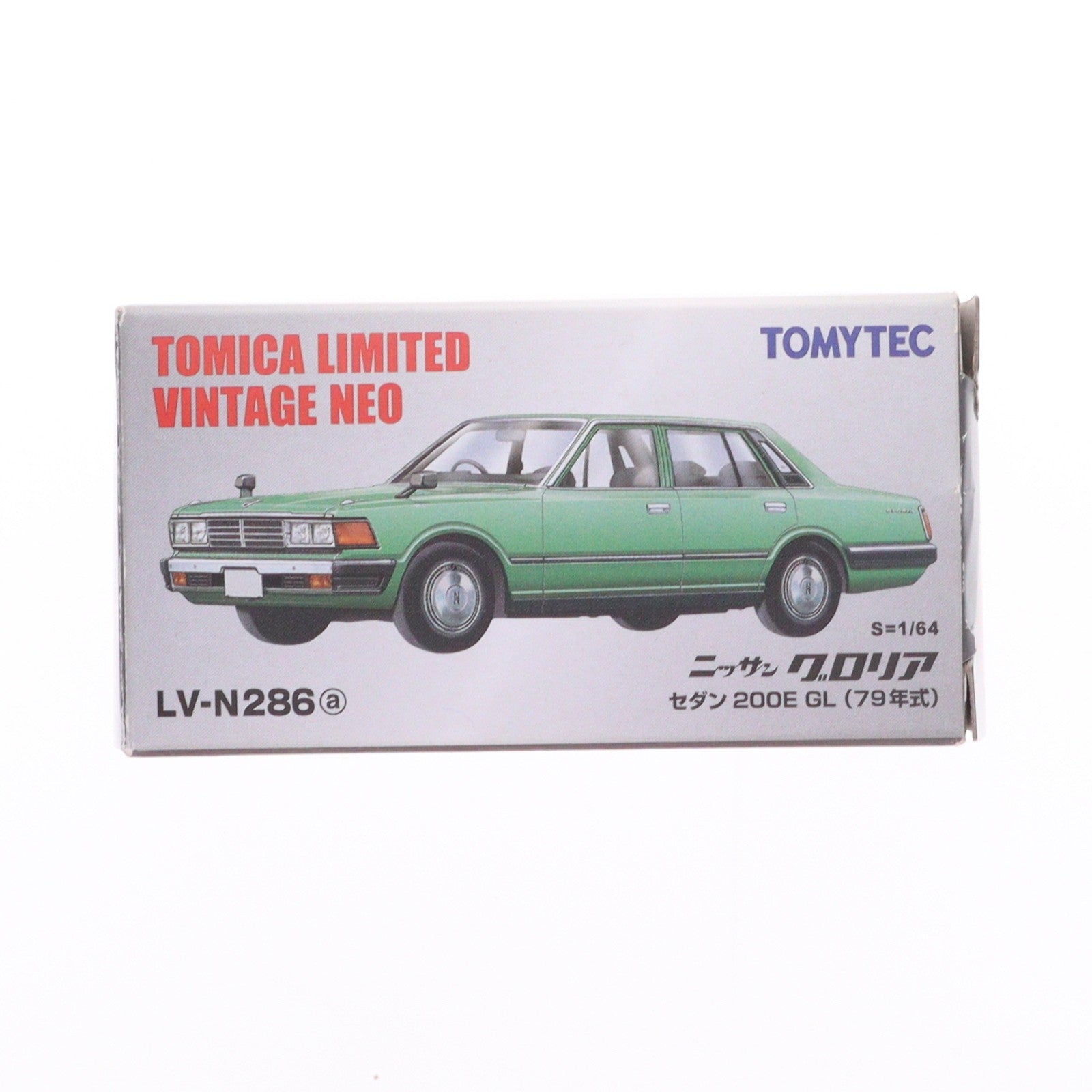【中古即納】[MDL] トミカリミテッドヴィンテージ NEO 1/64 LV-N286a 日産グロリア セダン 200E GL(緑)79年式 完成品 ミニカー(324782) TOMYTEC(トミーテック)(20230708)