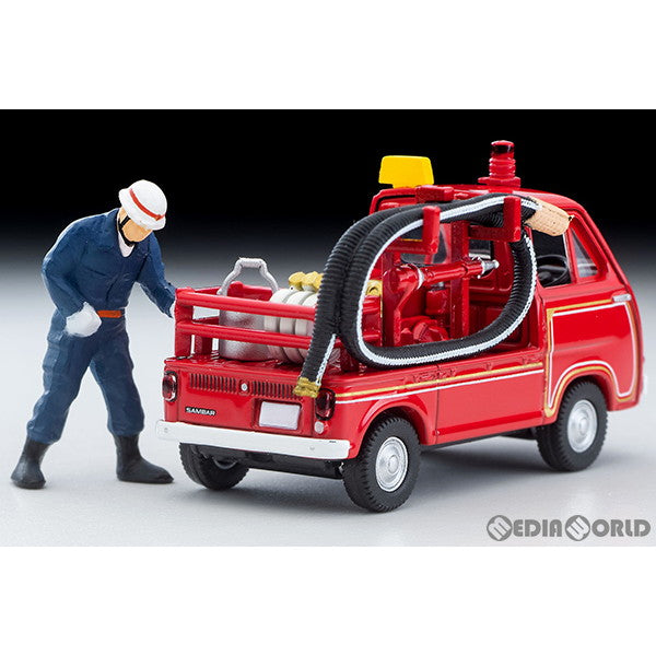 【新品即納】[MDL] トミカリミテッドヴィンテージ LV-68c スバル サンバー ポンプ消防車(フィギュア付) 1/64 完成品 ミニカー(324959) TOMYTEC(トミーテック) (20230708)
