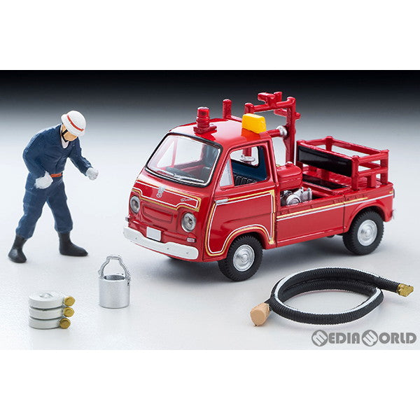 【新品即納】[MDL] トミカリミテッドヴィンテージ LV-68c スバル サンバー ポンプ消防車(フィギュア付) 1/64 完成品 ミニカー(324959) TOMYTEC(トミーテック) (20230708)