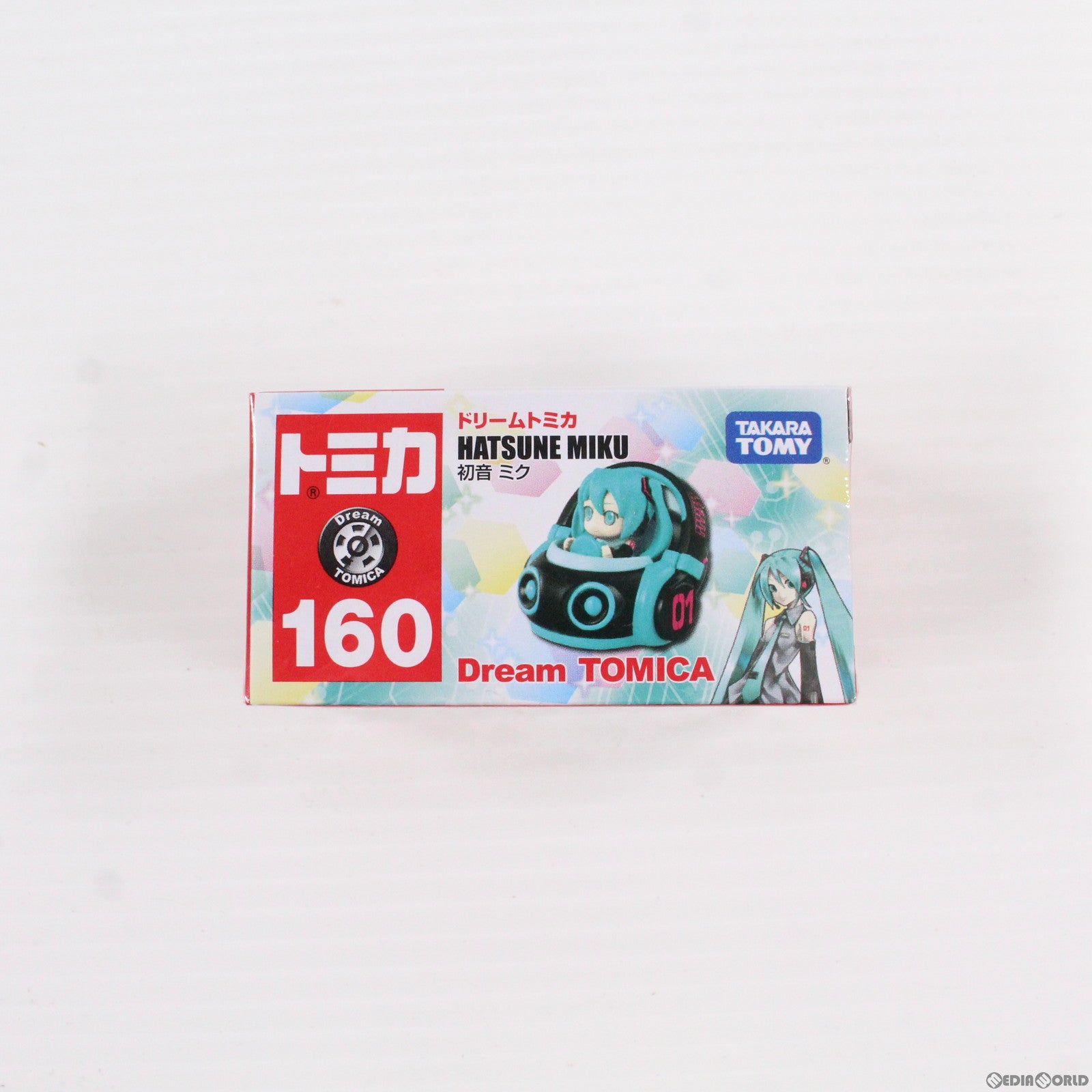 【中古即納】[MDL] ドリームトミカ No.160 初音ミク キャラクター・ボーカル・シリーズ01 初音ミク 完成品 ミニカー タカラトミー(20220218)