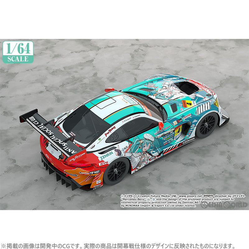 【新品即納】[MDL] 1/64 グッドスマイル 初音ミク AMG 2023 開幕戦Ver. 初音ミク GTプロジェクト 完成品 ミニカー グッドスマイルレーシング(20231219)