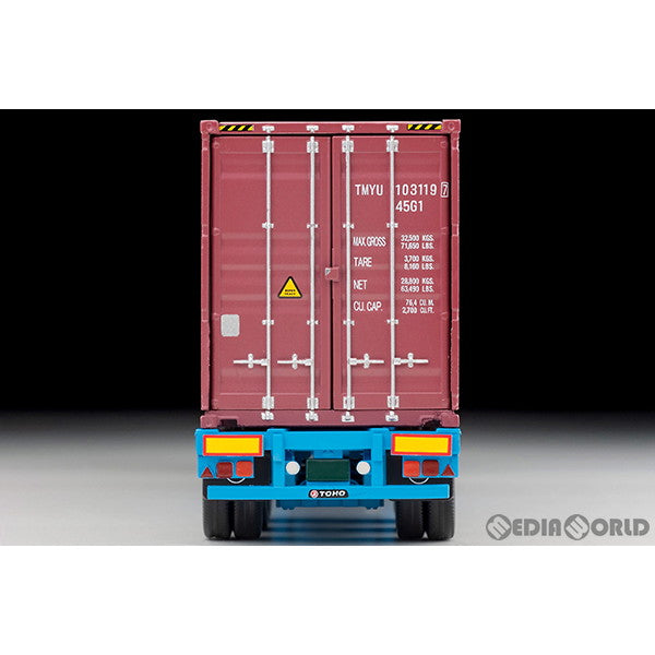 【新品即納】[MDL] トミカリミテッドヴィンテージ NEO LV-N292a 日野プロフィア 40ft海上コンテナトレーラ(東邦車輛TC36H1C34) (銀) 1/64 完成品 ミニカー(320517) TOMYTEC(トミーテック) (20230909)