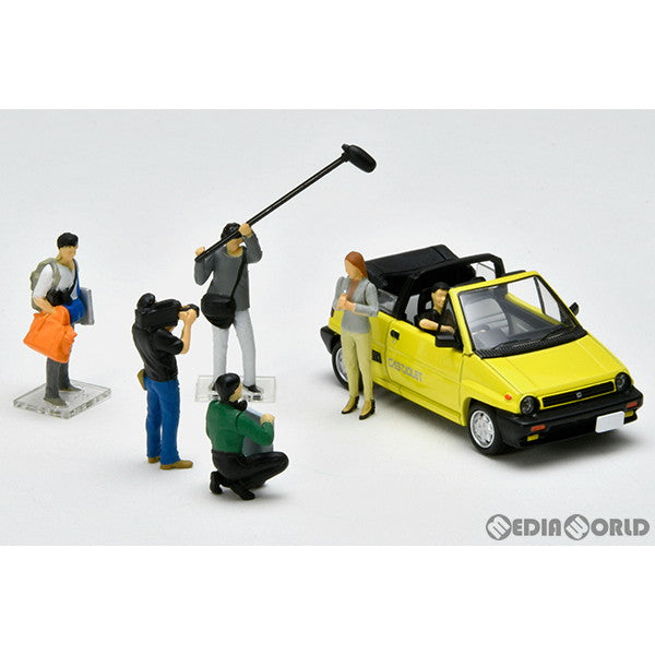 【新品即納】[MDL] トミカリミテッドヴィンテージ NEO ジオコレ64 #カースナップ11b テレビクルー2 1/64 完成品 ミニカー(324751) TOMYTEC(トミーテック) (20231111)