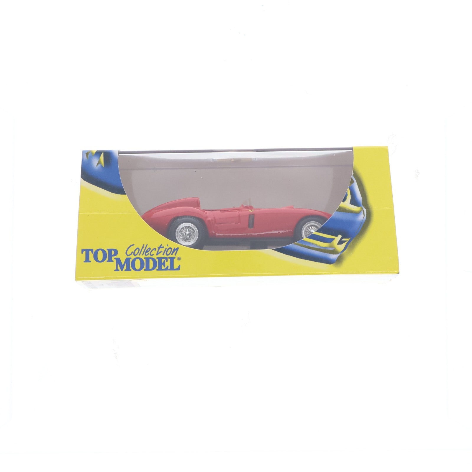 【中古即納】[MDL] 1/43 FERRARI 121 LM TURISMO 1955 レッド Top Model 138 完成品 ミニカー TOP MODEL COLLECTION(トップモデルコレクション)(19991231)