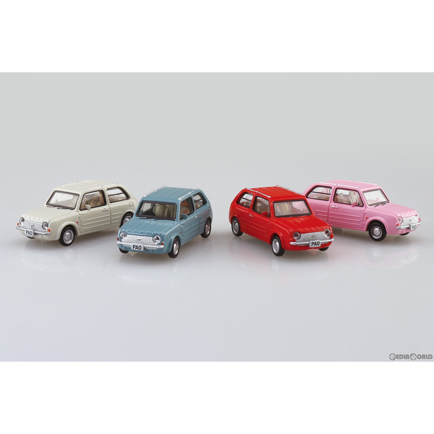 【新品即納】[MDL] (BOX) 1/64 ニッサン パイクカーコレクション 完成品 ミニカー(12個) スカイネット(アオシマ) (20231031)