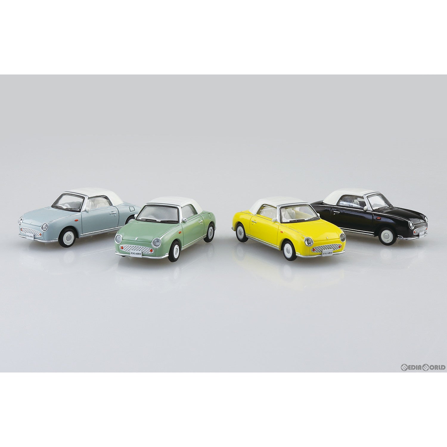 【新品即納】[MDL] (BOX) 1/64 ニッサン パイクカーコレクション 完成品 ミニカー(12個) スカイネット(アオシマ) (20231031)