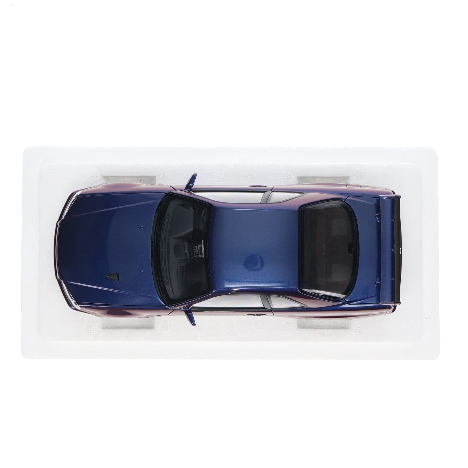 【中古即納】[MDL] オートアート・コンポジットモデルシリーズ 1/18 日産 スカイライン GT-R(R34) Vスペック II BBS LM ホイール・バージョン(ミッドナイトパープルIII) 完成品 ミニカー(77403) AUTOart(オートアート)(20220930)