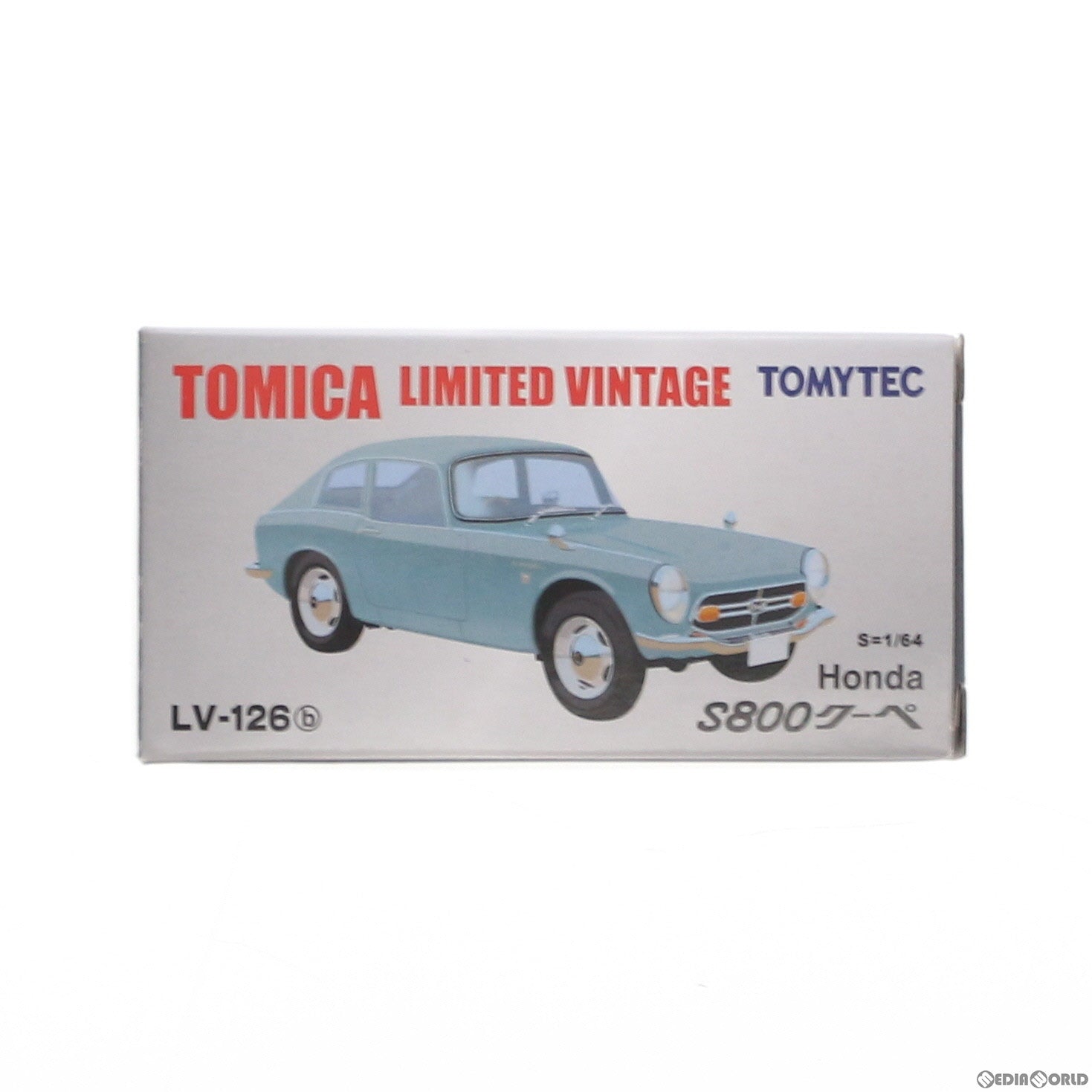 【中古即納】[MDL] トミカリミテッドヴィンテージ 1/64 TLV-126b Honda S800クーペ(青) 完成品 ミニカー(242925) TOMYTEC(トミーテック)(20121027)
