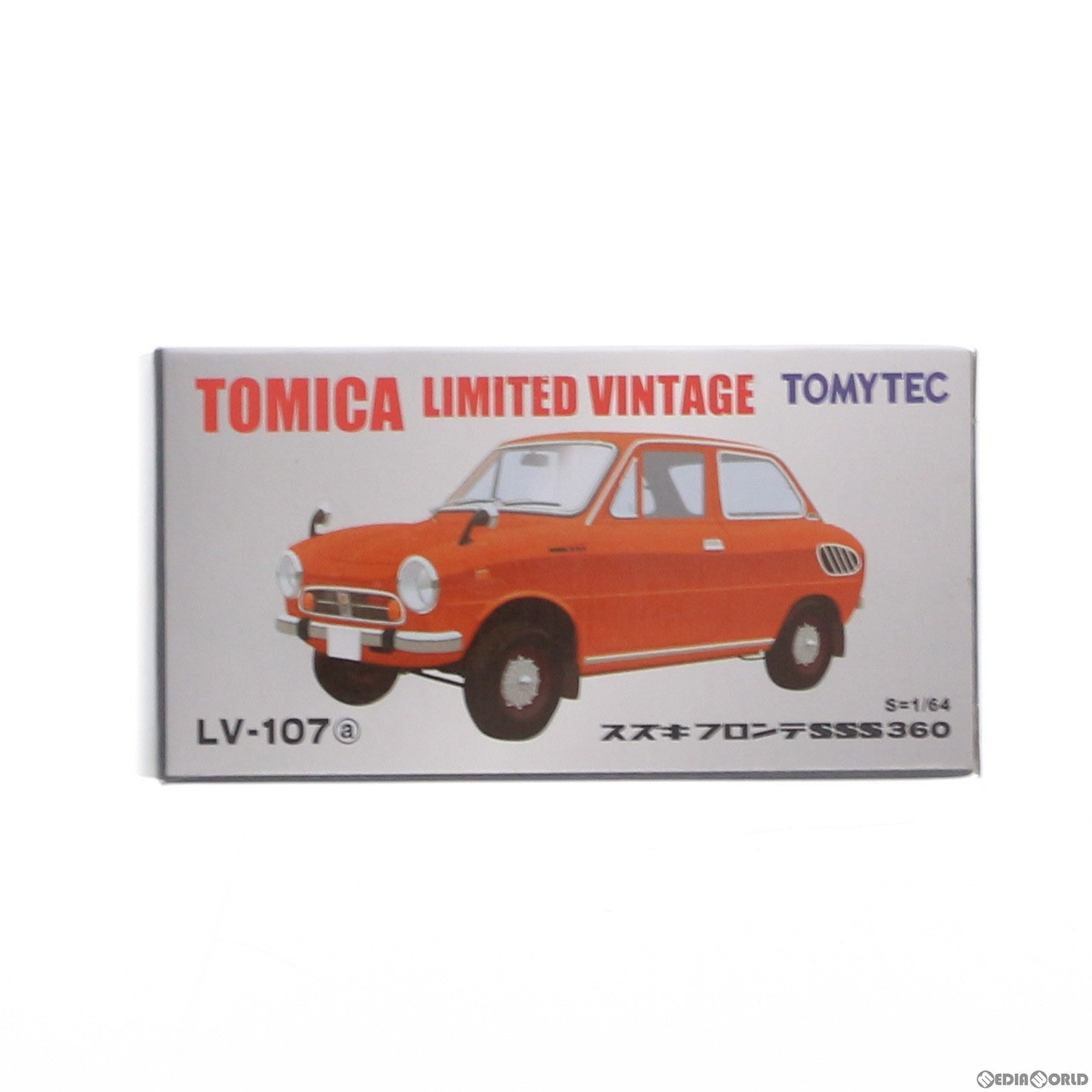 【中古即納】[MDL] トミカリミテッドヴィンテージ 1/64 TLV-107a フロンテ SSS(橙) 完成品 ミニカー(228561) TOMYTEC(トミーテック)(20110426)