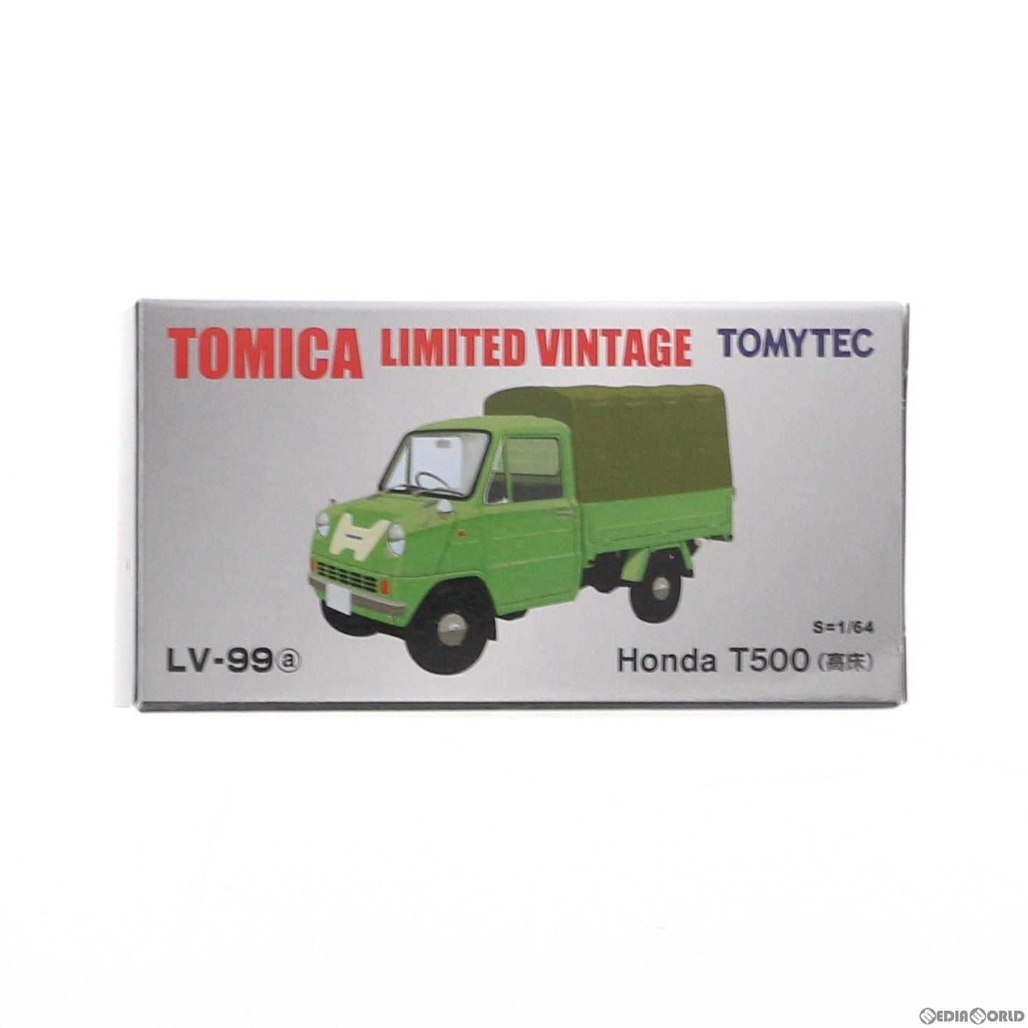 【中古即納】[MDL] トミカリミテッドヴィンテージ 1/64 TLV-99a ホンダ T500 高床(グリーン) 完成品 ミニカー(227687) TOMYTEC(トミーテック)(20101130)