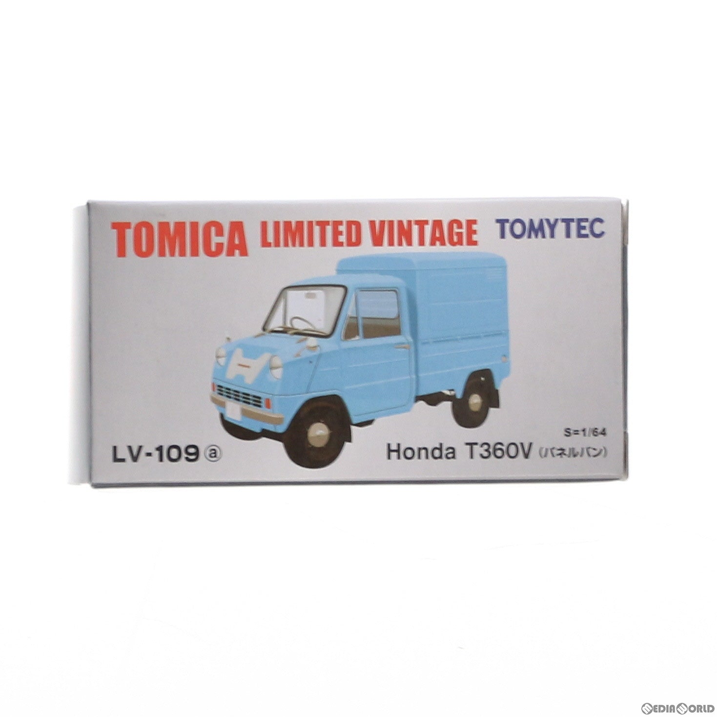【中古即納】[MDL] トミカリミテッドヴィンテージ 1/64 TLV-109a Honda T360パネルバン(スカイブルー) 完成品 ミニカー(228585) TOMYTEC(トミーテック)(20110528)