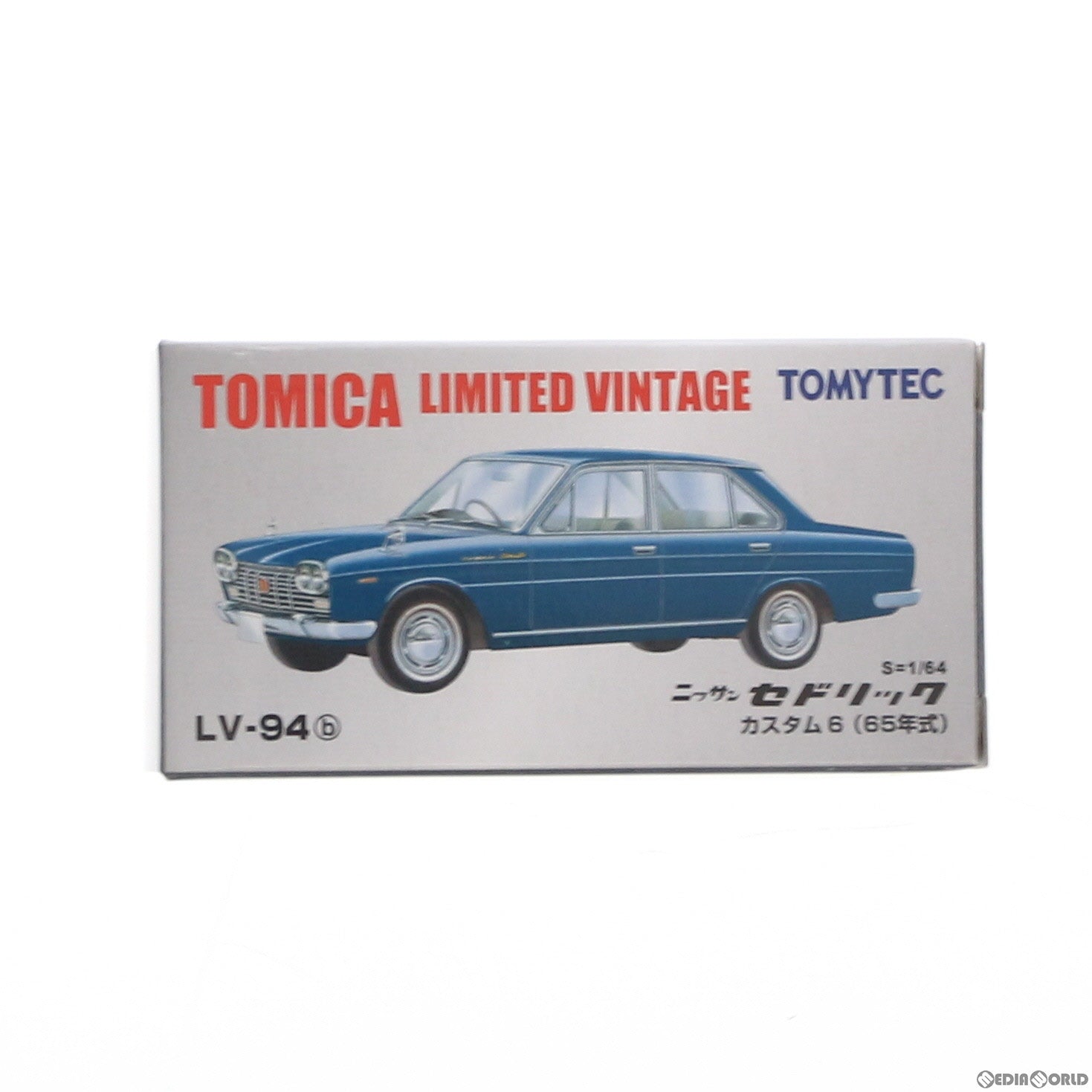 【中古即納】[MDL] トミカリミテッドヴィンテージ 1/64 TLV-94b 日産セドリック カスタム6(紺) 完成品 ミニカー(229810) TOMYTEC(トミーテック)(20120128)