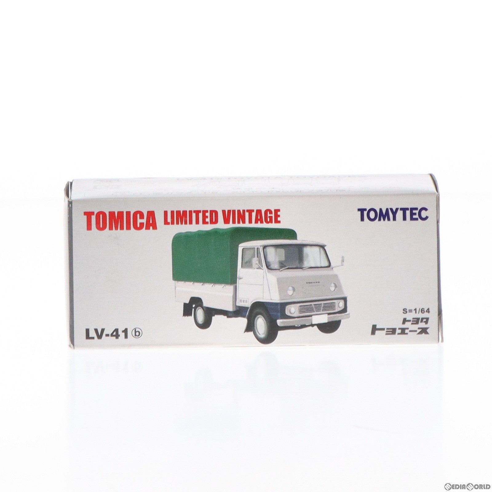 【中古即納】[MDL] トミカリミテッドヴィンテージ 1/64 TLV-41b トヨタ トヨエース(ホワイト×ブルー) 完成品 ミニカー(212126) TOMYTEC(トミーテック)(20070228)