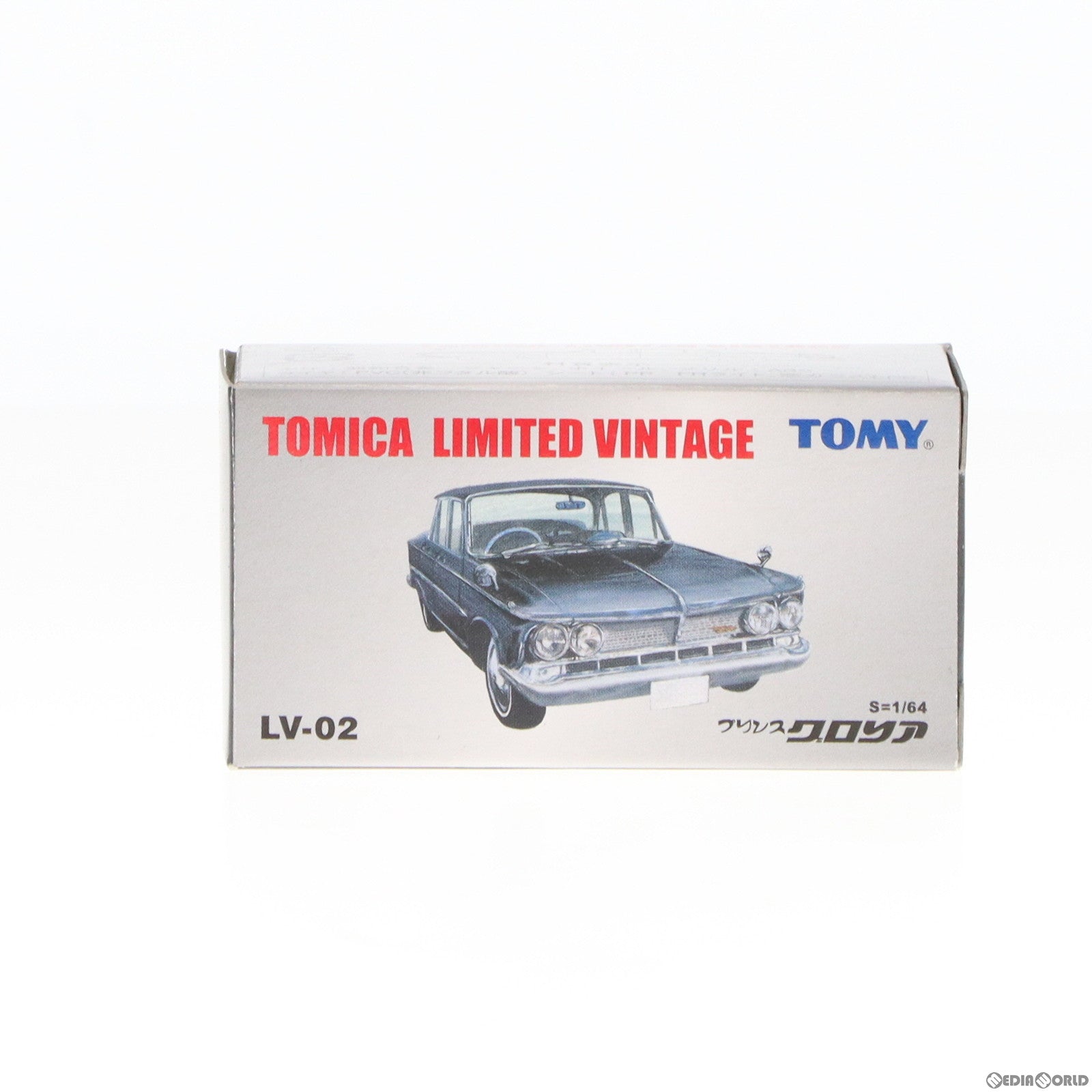 【中古即納】[MDL] トミカリミテッドヴィンテージ 1/64 TLV-02b プリンス グロリア(ブラック) 完成品 ミニカー(205272) TOMYTEC(トミーテック)(20040130)