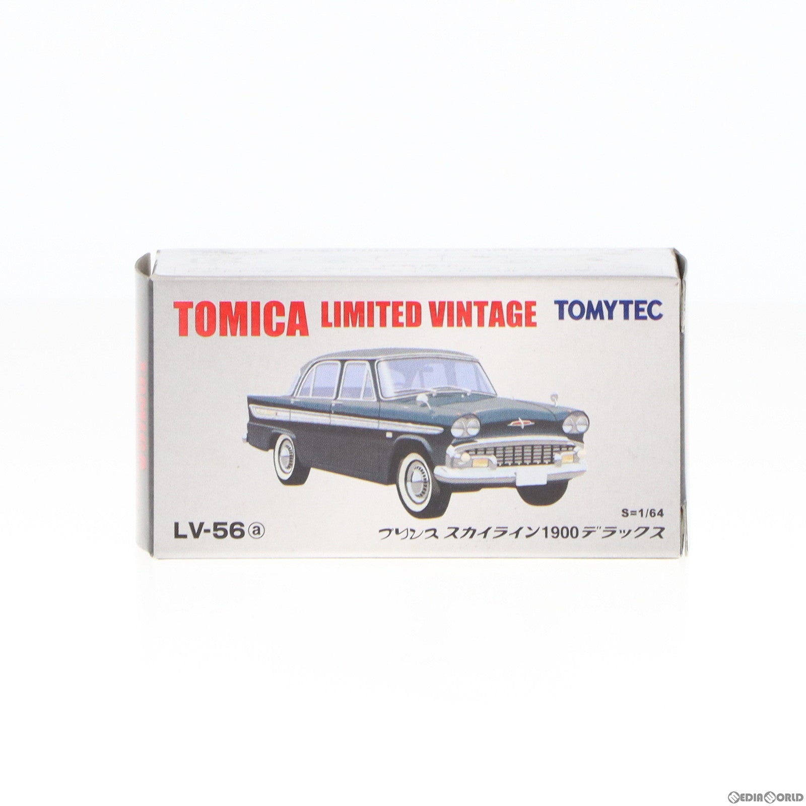【中古即納】[MDL] トミカリミテッドヴィンテージ 1/64 TLV-56a プリンセス スカイライン 1900 デラックス(ブラック) 完成品 ミニカー(214120) TOMYTEC(トミーテック)(20080331)