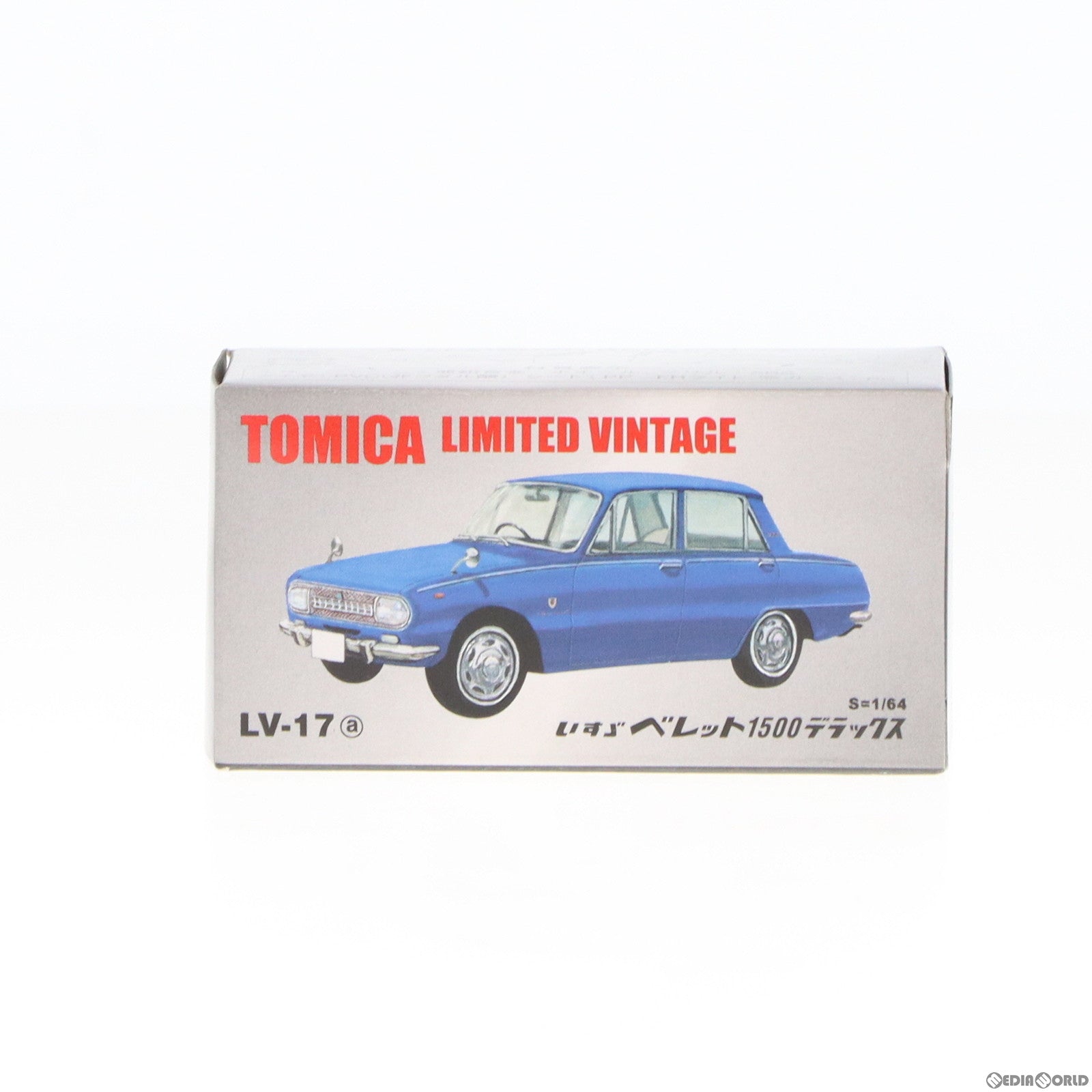 【中古即納】[MDL] トミカリミテッドヴィンテージ 1/64 TLV-17 いすず ベレット1500デラックス(ブルー) 完成品 ミニカー(210054) TOMYTEC(トミーテック)(20101231)