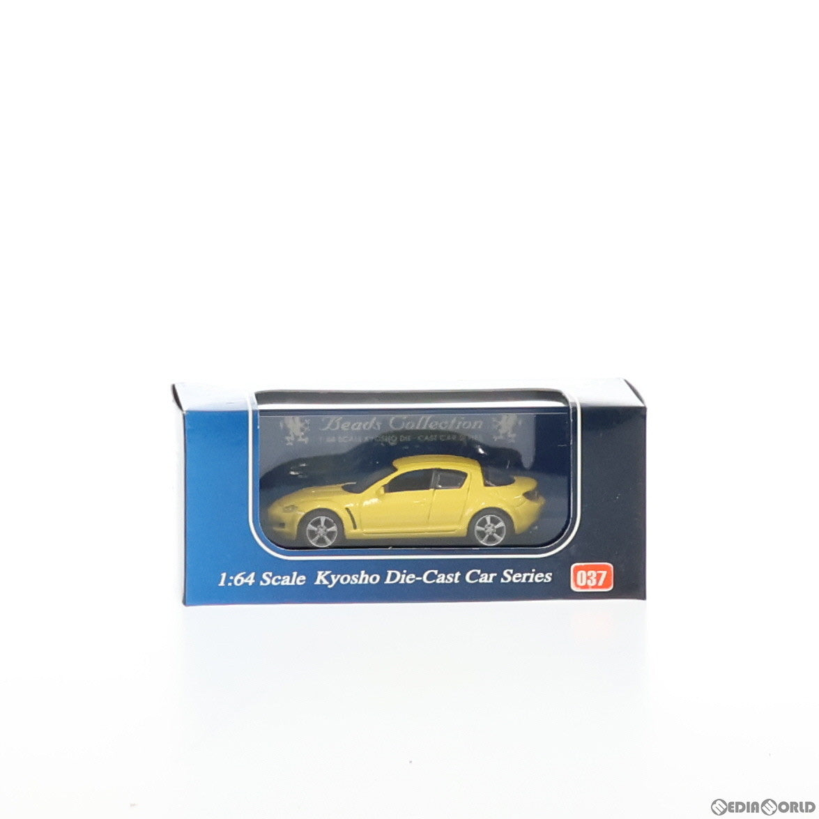 【中古即納】[MDL] 1/64 マツダ RX-8 Type-S SE3P 2003(イエロー) Beads Collection 完成品 ミニカー(06118Y) 京商(20030831)