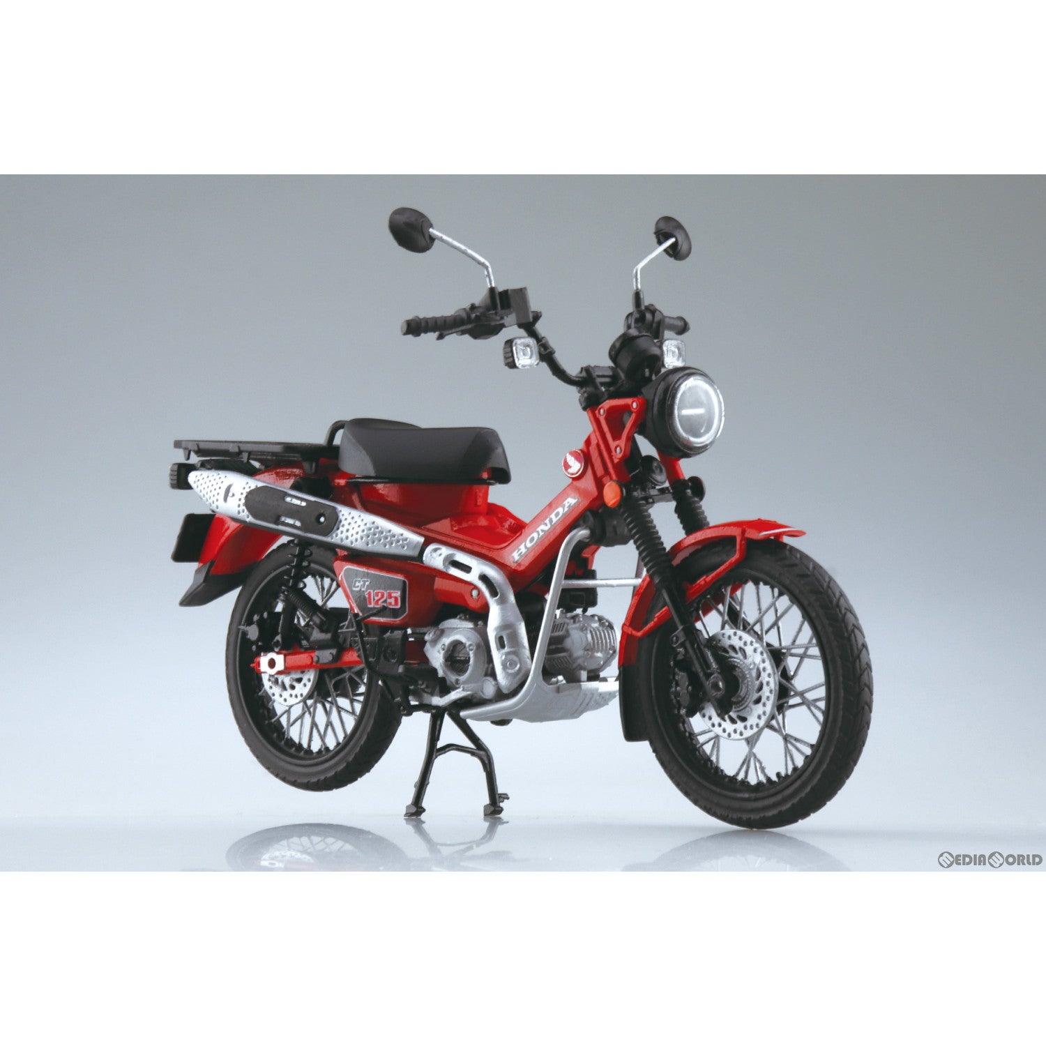 【新品即納】[MDL] 1/12 完成品バイクシリーズ Honda CT125 ハンターカブ グローイングレッド ミニカー(111284) スカイネット(アオシマ) (20240201)