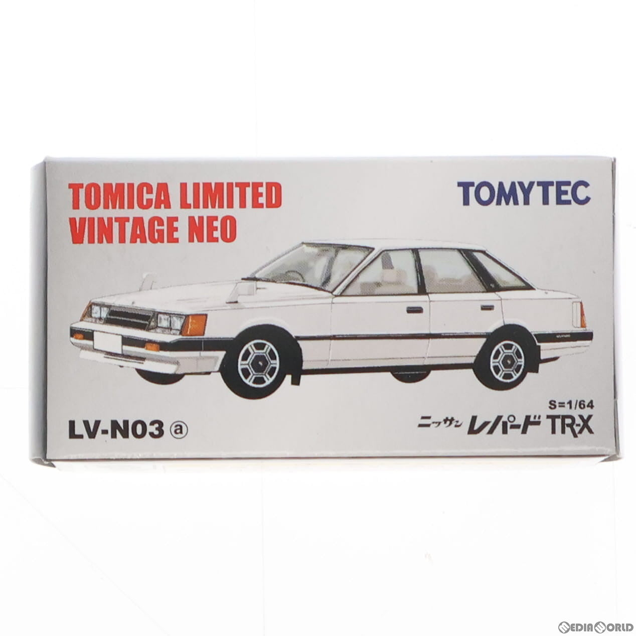 【中古即納】[MDL] トミカリミテッドヴィンテージ NEO 1/64 TLV-N03a ニッサン レパード TR-X(ホワイト) 完成品 ミニカー(211631) TOMYTEC(トミーテック)(19991231)