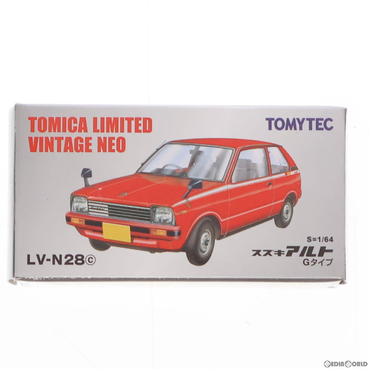 【中古即納】[MDL] トミカリミテッドヴィンテージ NEO 1/64 TLV-N28c スズキ アルト Gタイプ(赤) 完成品 ミニカー(228608) TOMYTEC(トミーテック)(20110426)