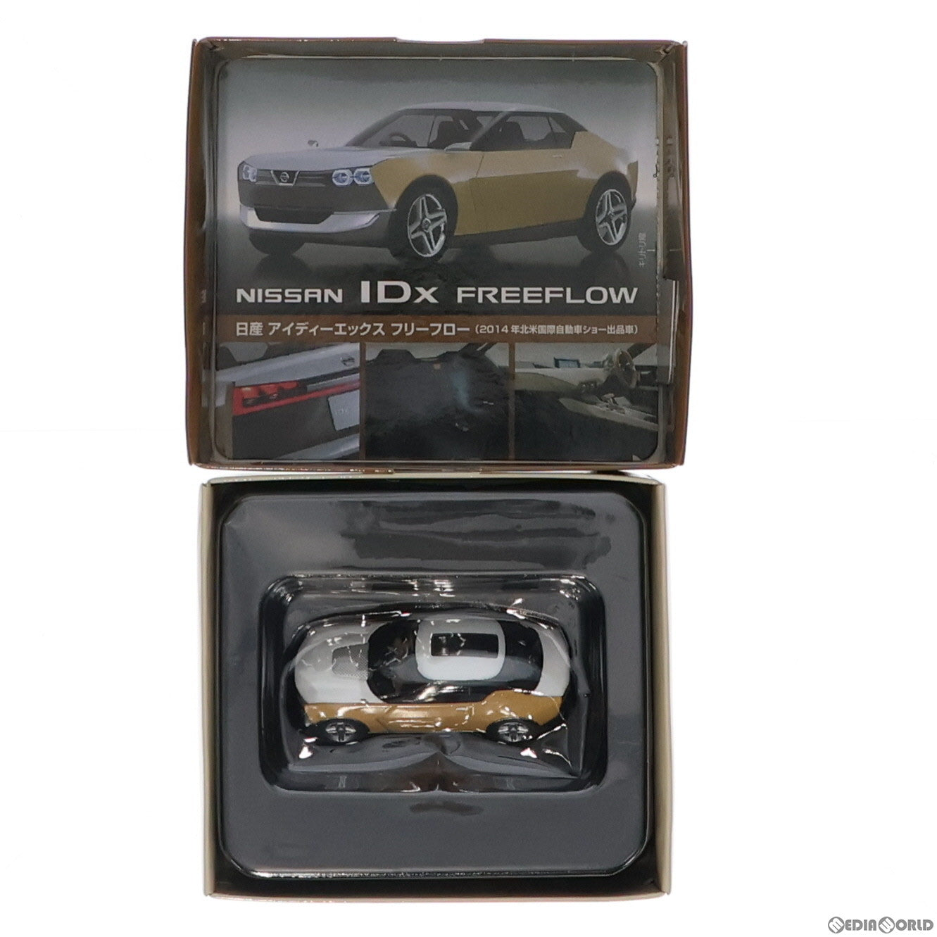 【中古即納】[MDL] トミカリミテッドヴィンテージ NEO 1/64 TLV-N 日産 IDx fleeflow 2014 北米(ベージュ×ブラウン) 完成品 ミニカー(257547) TOMYTEC(トミーテック)(20141108)