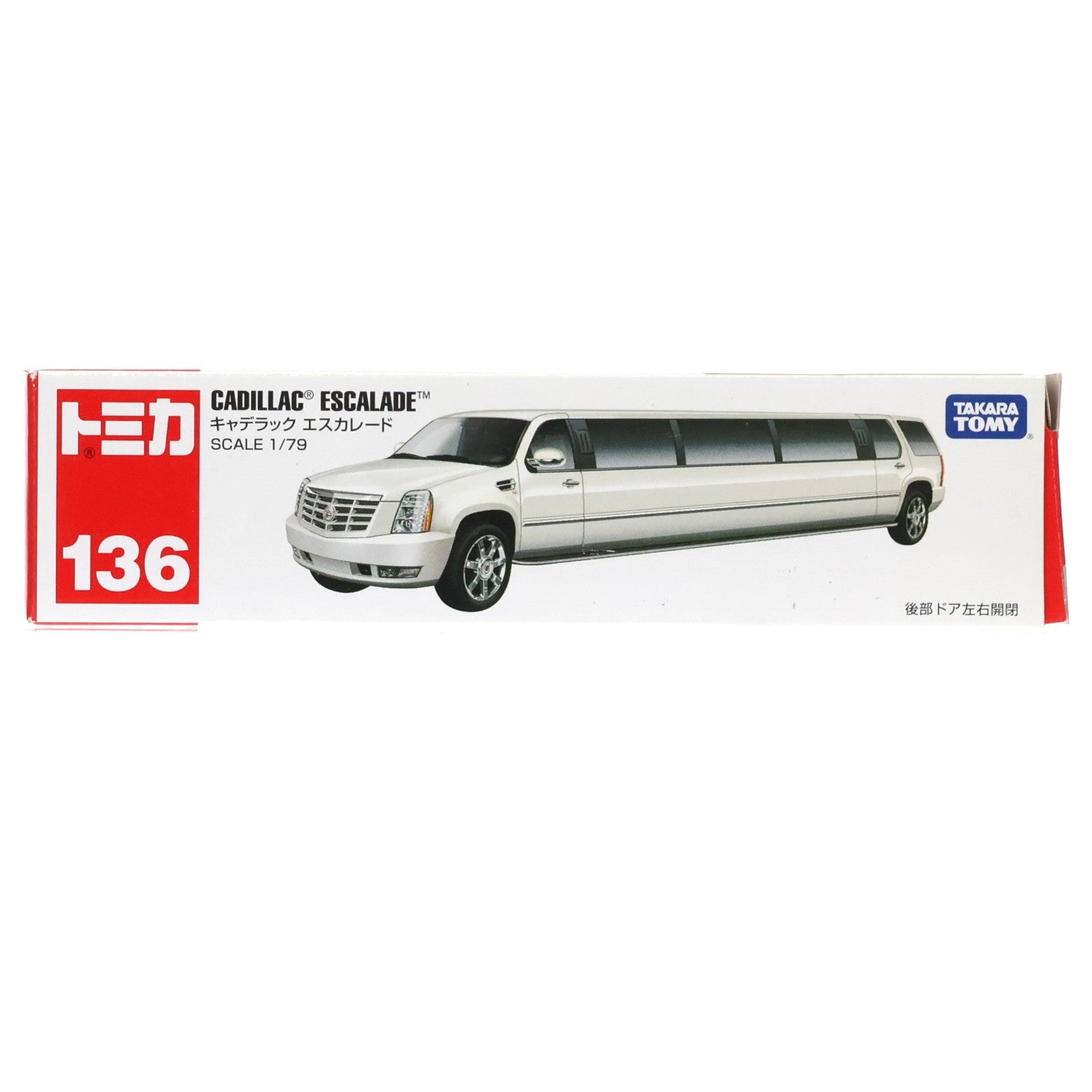【中古即納】[MDL] ロングタイプトミカ No.136 キャデラック エスカレード 完成品 ミニカー タカラトミー(20121215)