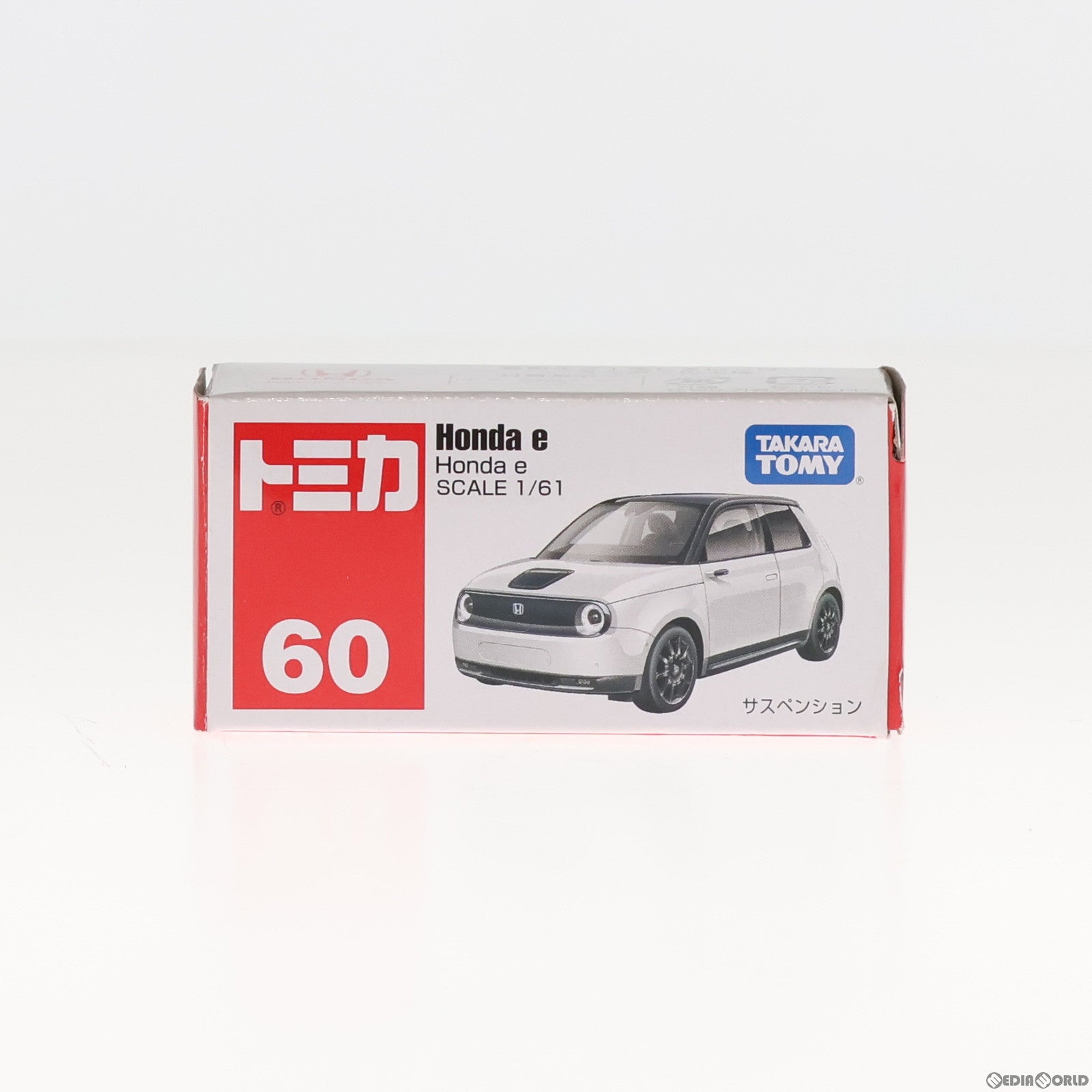 【中古即納】[MDL] トミカ No.60 Honda e(赤箱) 完成品 ミニカー タカラトミー(20210821)