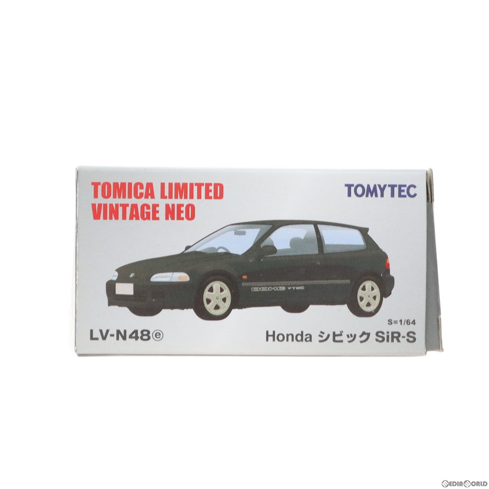 【中古即納】[MDL] トミカリミテッドヴィンテージ NEO TLV-N48e Honda シビック SiR-s (グリーン) 1/64 完成品 ミニカー(261544) TOMYTEC(トミーテック)(20150912)