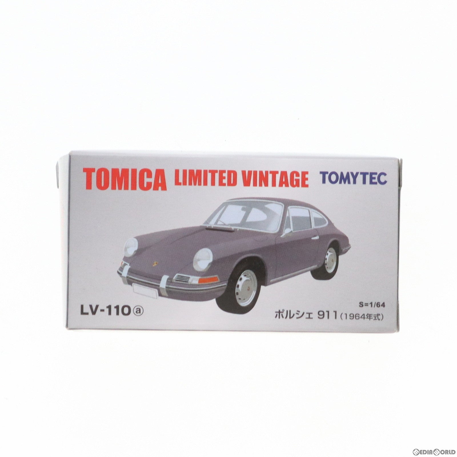 【中古即納】[MDL] トミカリミテッドヴィンテージ NEO TLV-110a ポルシェ911(グレー) 1/64 完成品 ミニカー(229094) TOMYTEC(トミーテック)(20110625)