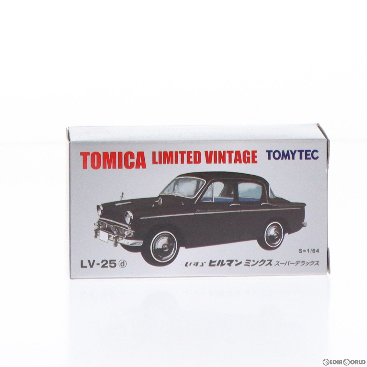 【中古即納】[MDL] トミカリミテッドヴィンテージ 1/64 TLV-25d いすず ヒルマンミンクス(ブラック) 完成品 ミニカー(266235) TOMYTEC(トミーテック)(20160709)