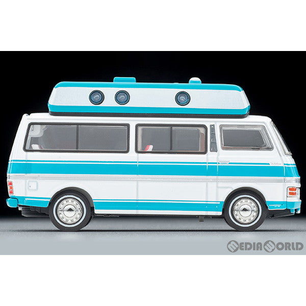 【新品即納】[MDL] トミカリミテッドヴィンテージ NEO LV-N312a 1/64 日産 キャラバン キャンピングカー(白/水色) 73年式 完成品 ミニカー(325062) TOMYTEC(トミーテック) (20240518)