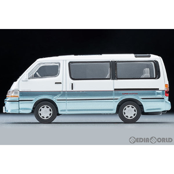 【新品即納】[MDL] トミカリミテッドヴィンテージ NEO LV-N208d 1/64 トヨタ ハイエースワゴン スーパーカスタム(白/水色) 90年式 完成品 ミニカー(330806) TOMYTEC(トミーテック) (20240608)