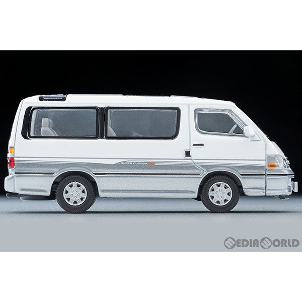 【新品即納】[MDL] トミカリミテッドヴィンテージ NEO LV-N216d 1/64 トヨタ ハイエースワゴン スーパーカスタムG(白/銀) 2001年式 完成品 ミニカー(330790) TOMYTEC(トミーテック) (20240608)