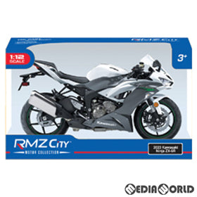 【新品即納】[MDL] 1/12 ダイキャストモーターサイクル 2023 Kawasaki Ninja ZX-6R グレー 完成品 ミニカー 童友社(20240323)