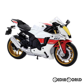 【新品即納】[MDL] 1/12 ダイキャストモーターサイクル 2022 Yamaha YZF-R1 白 完成品 ミニカー 童友社(20240323)
