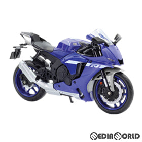 【新品即納】[MDL] 1/12 ダイキャストモーターサイクル 2022 Yamaha YZF-R1 青 完成品 ミニカー 童友社(20240323)