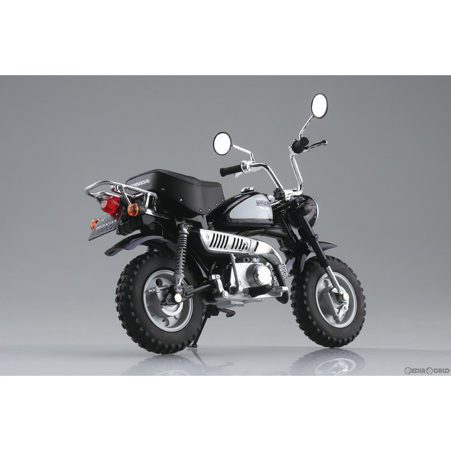 【新品即納】[MDL] 1/12 完成品バイク Honda モンキー キャンディインペリアルブルー 完成品 ミニカー(111680) スカイネット(アオシマ) (20240630)