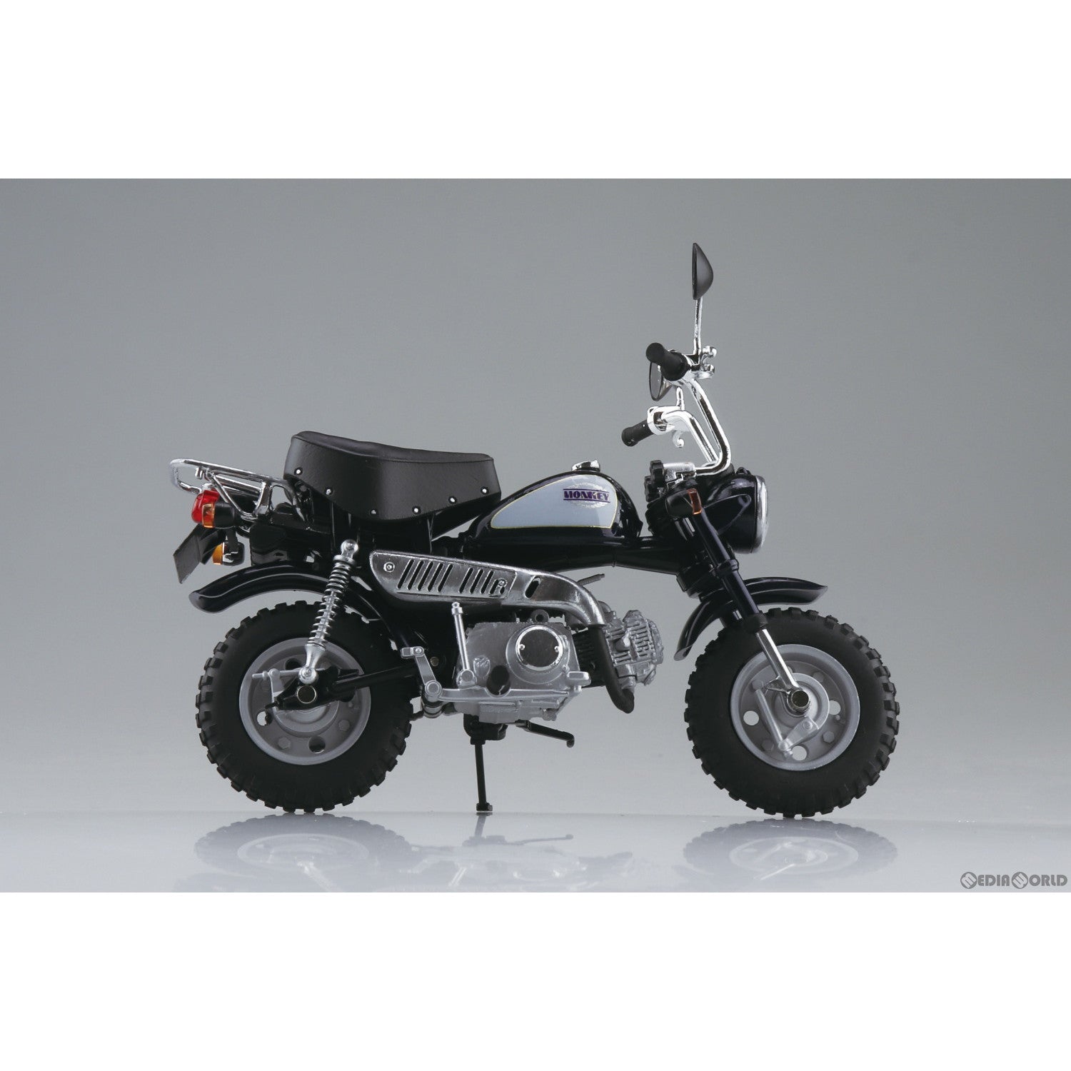 【新品即納】[MDL] 1/12 完成品バイク Honda モンキー キャンディインペリアルブルー 完成品 ミニカー(111680) スカイネット(アオシマ) (20240630)