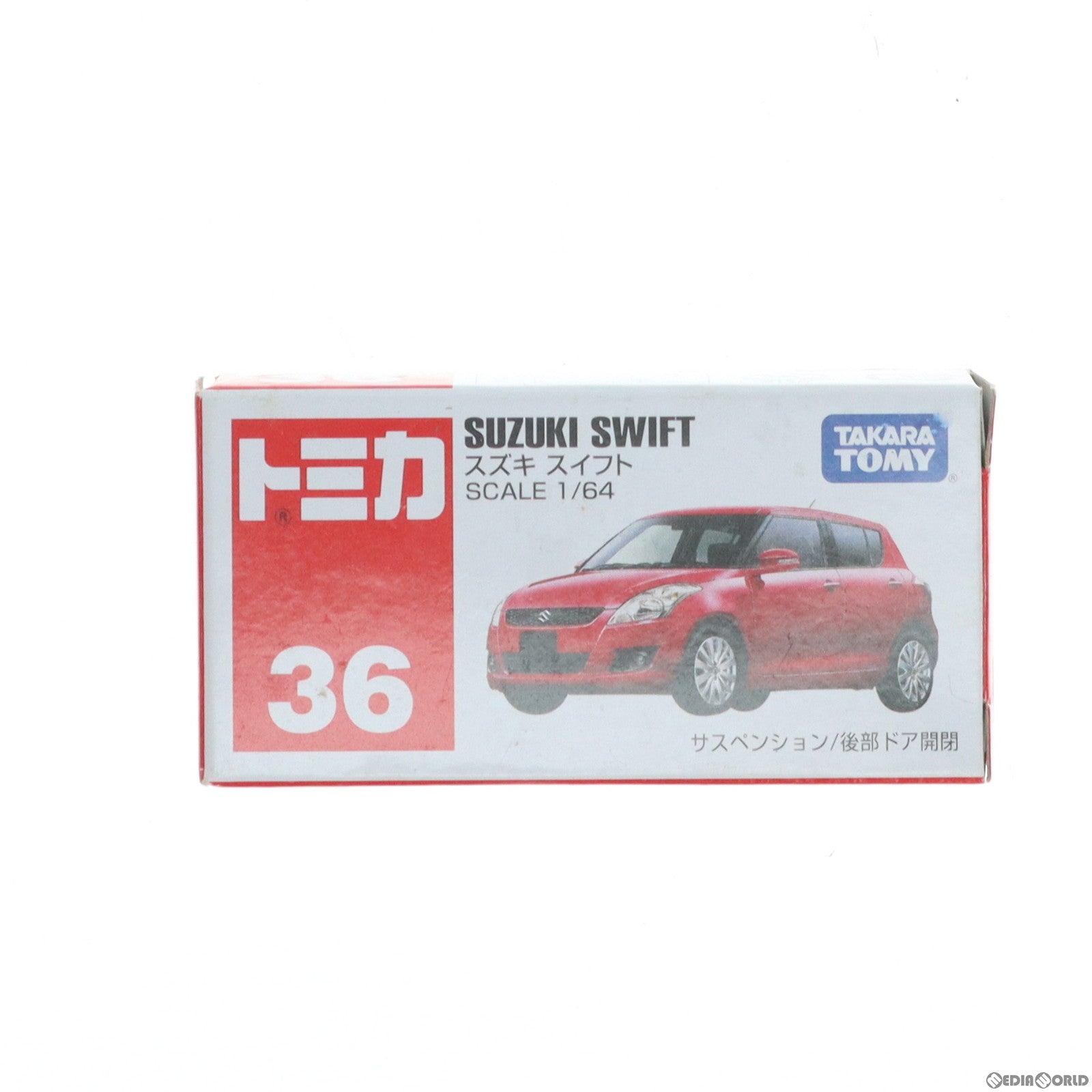 【中古即納】[MDL] トミカ No.36 1/64 スズキ スイフト(レッド/赤箱) 完成品 ミニカー タカラトミー(20110430)
