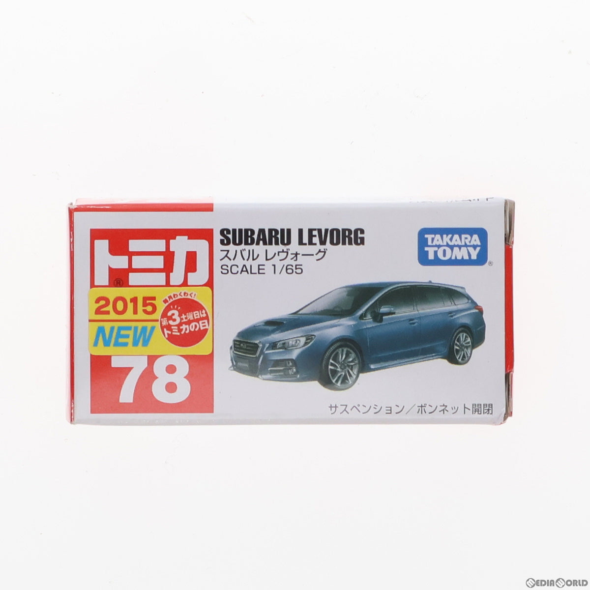 【中古即納】[MDL] トミカ No.78 1/65 スバル レヴォーグ(ネイビー/赤箱) 完成品 ミニカー タカラトミー(20150620)