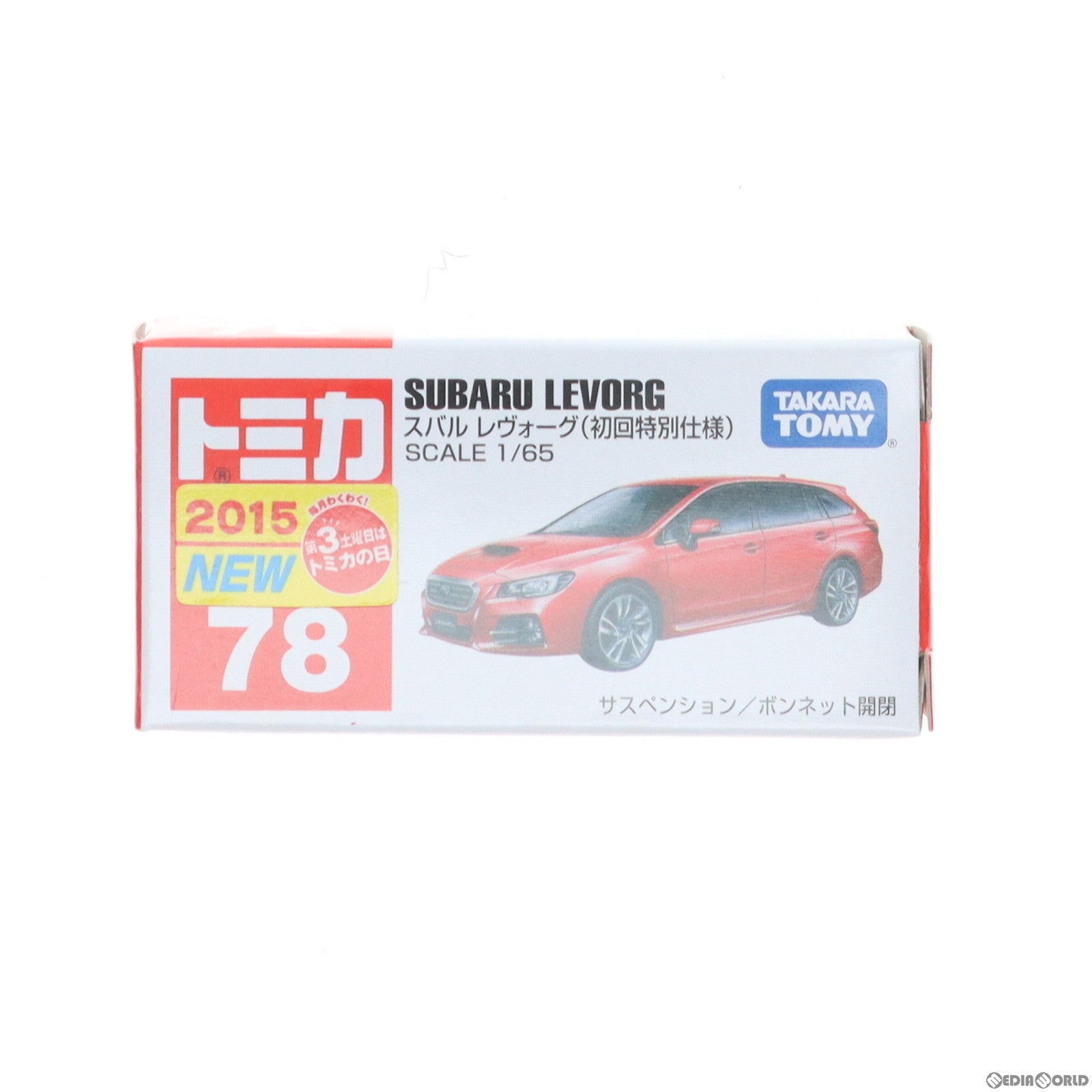 【中古即納】[MDL] トミカ No.78 スバル レヴォーグ 初回特別仕様 完成品 ミニカー タカラトミー(20150620)