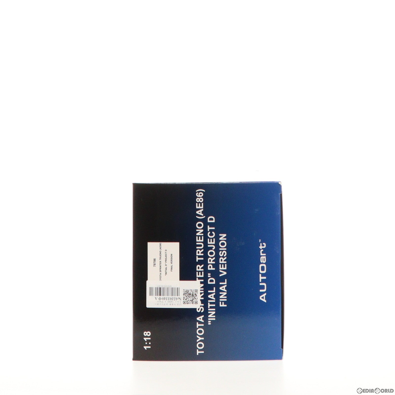【中古即納】[MDL] オートアート・コンポジットモデルシリーズ 1/18 トヨタ スプリンター トレノ(AE86) 『プロジェクトD』 ファイナルバージョン 頭文字D(イニシャルD) 完成品 ミニカー(78786) AUTOart(オートアート)(20240414)