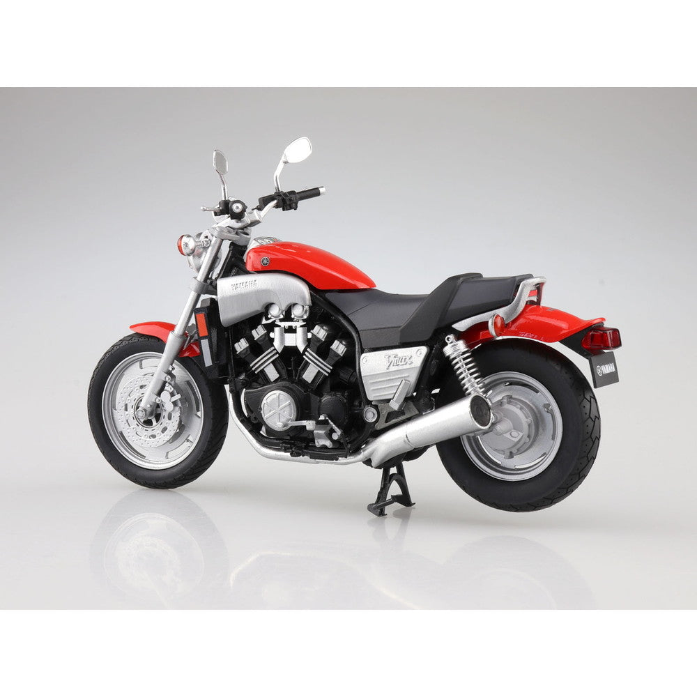 【中古即納】[MDL] 1/12 完成品バイク Yamaha Vmax ファイアーレッド 完成品 ミニカー(111871) スカイネット(アオシマ)(20240830)